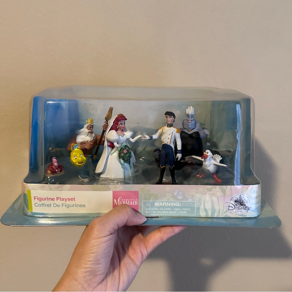 Disney The Little Mermaid Character Figurines Set